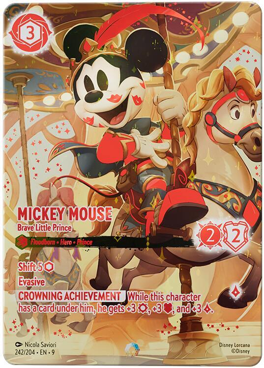 Mickey Mouse - Brave Little Prince (Iconic) - Disney Lorcana