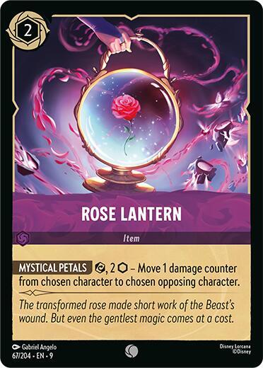 Rose Lantern - Disney Lorcana