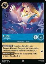 Alice - Growing Girl - Disney Lorcana