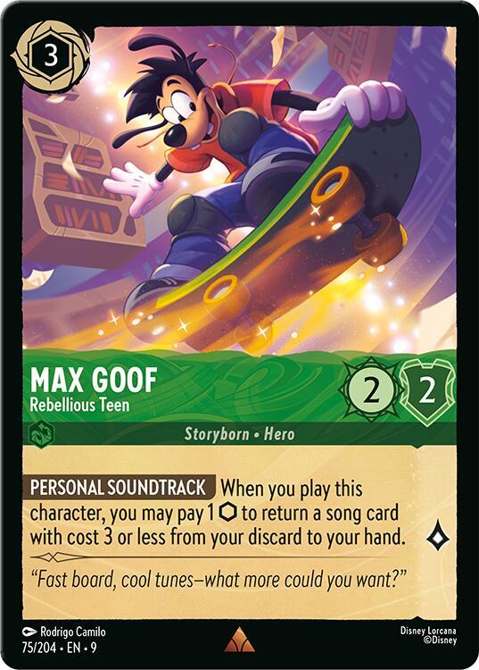 Max Goof - Rebellious Teen - Disney Lorcana