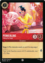 Powerline - Taking the Stage - Disney Lorcana