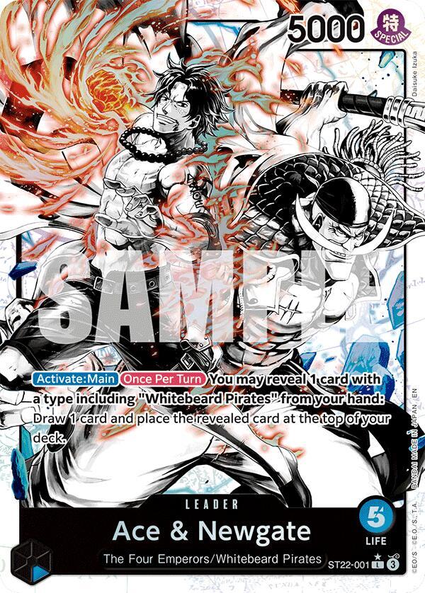 Ace & Newgate (Parallel) - One Piece Card Game