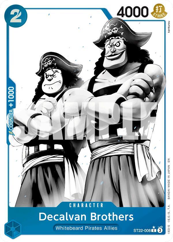 Decalvan Brothers (Parallel) - One Piece Card Game