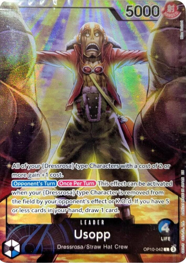 Usopp (Official Playmat -Limited Edition Vol. 3-) - One Piece Card Game