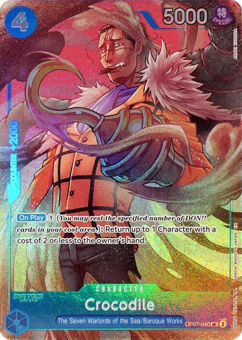 Crocodile (Seven Warlords of the Sea Binder Set) - One Piece Card Game