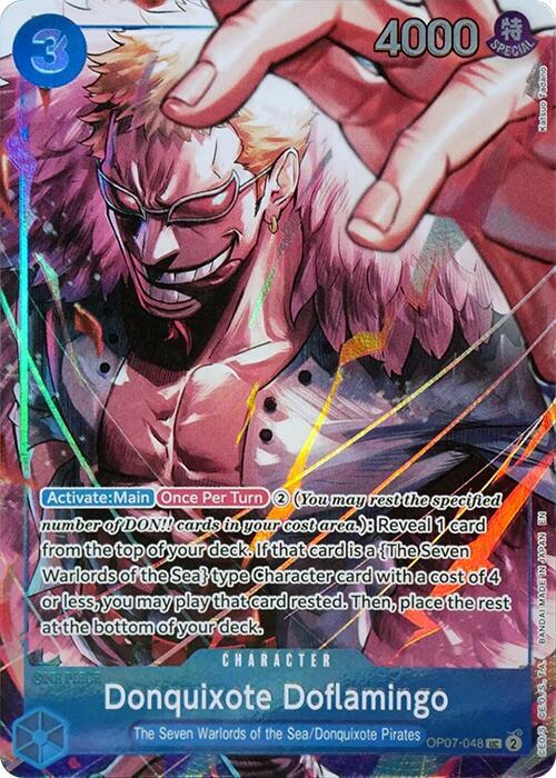 Donquixote Doflamingo (Seven Warlords of the Sea Binder Set) - One Piece Card Game