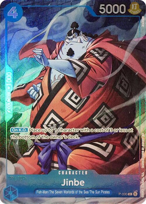 Jinbe (Seven Warlords of the Sea Binder Set) - One Piece Card Game