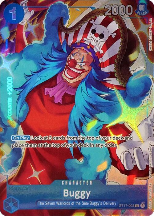 Buggy (Seven Warlords of the Sea Binder Set) - One Piece Card Game