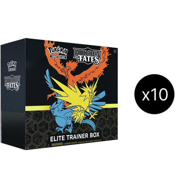Hidden Fates Elite Trainer Box Case - Pokémon