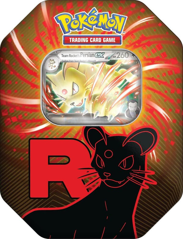 Team Rocket Tin [Team Rocket's Persian ex] (International Version) - Pokémon