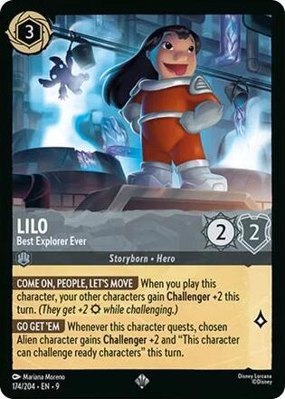 Lilo - Best Explorer Ever - Disney Lorcana