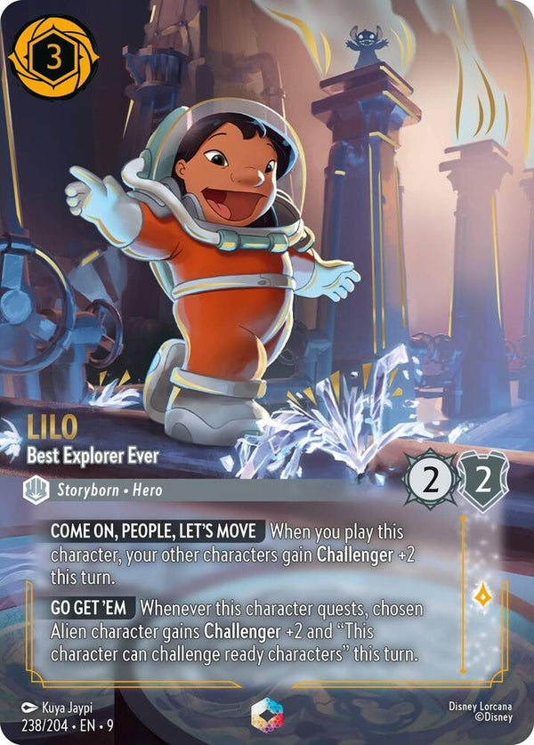 Lilo - Best Explorer Ever (Enchanted) - Disney Lorcana