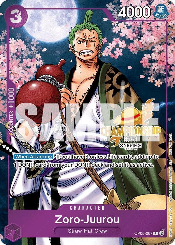 Zoro-Juurou (CS 25-26 Event Pack) - One Piece Card Game