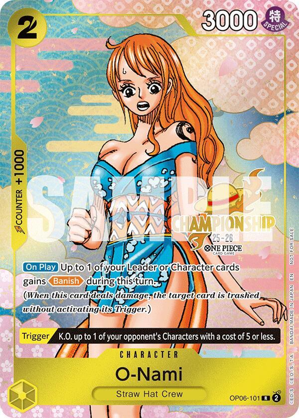 O-Nami (CS 25-26 Event Pack) - One Piece Card Game
