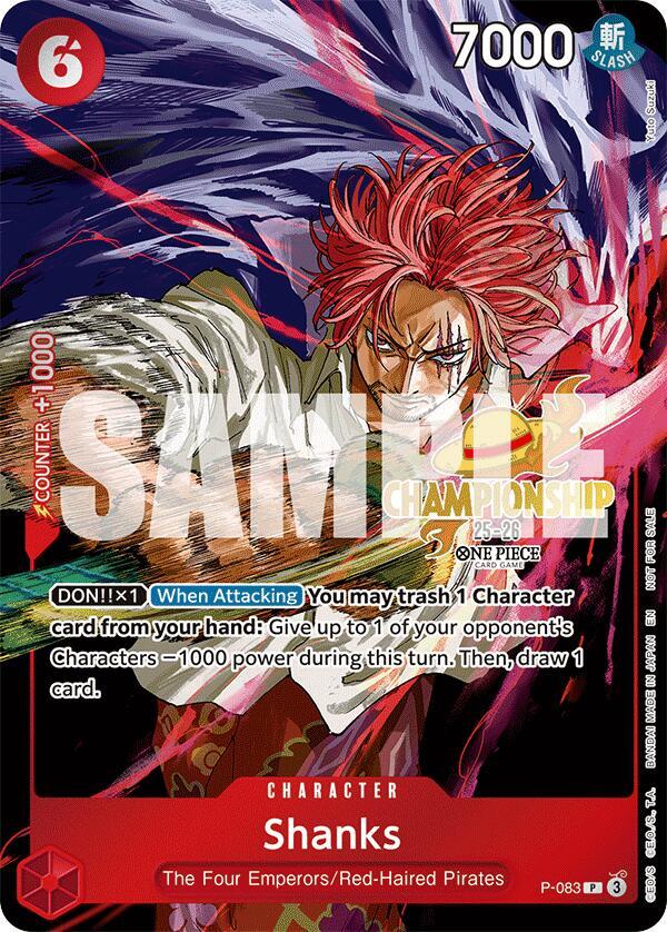 Shanks (CS 25-26 Event Pack) - One Piece Card Game