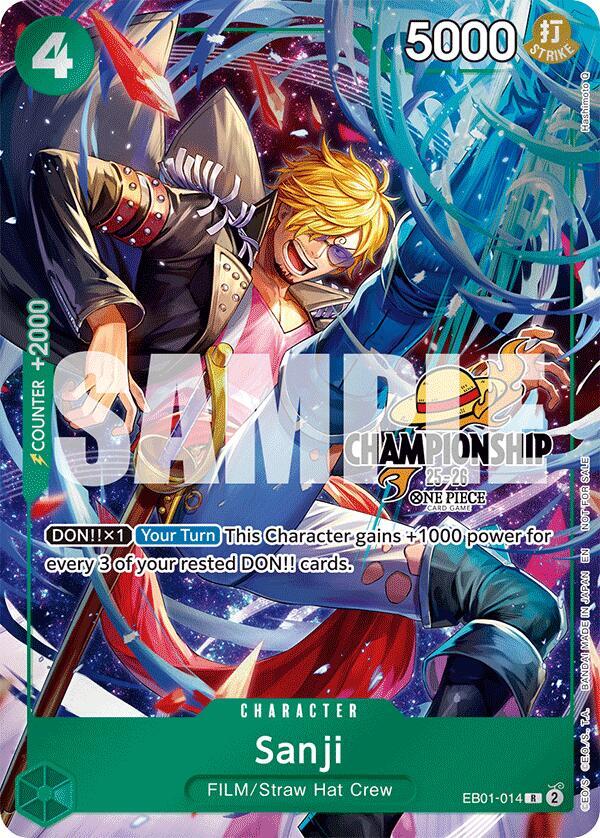Sanji (CS 25-26 Celebration Pack) - One Piece Card Game