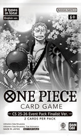CS 25-26 Event Pack Finalist Ver. - One Piece Card Game
