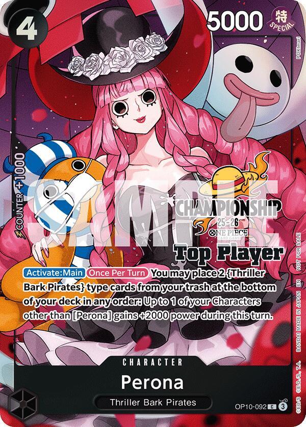 Perona (CS 25-26 Top Player Pack) - One Piece Card Game