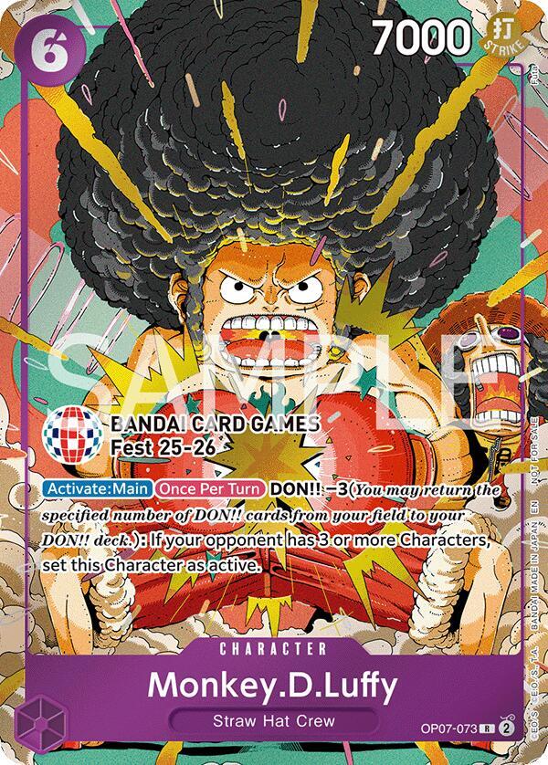 Monkey.D.Luffy (BANDAI Card Games Fest 25-26) - One Piece Card Game