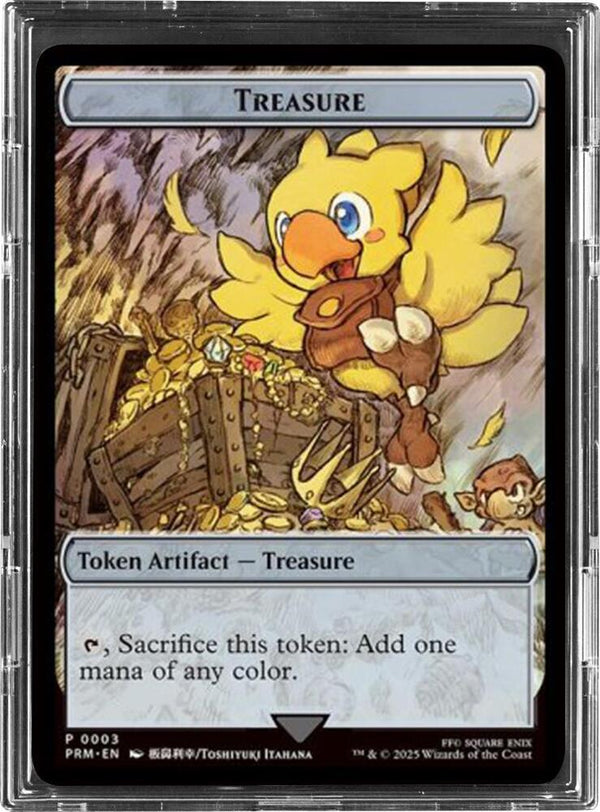 Treasure Token (Metal Promo) - Magic: The Gathering