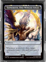 Sephiroth, One-Winged Angel (Metal Promo) - Magic: The Gathering