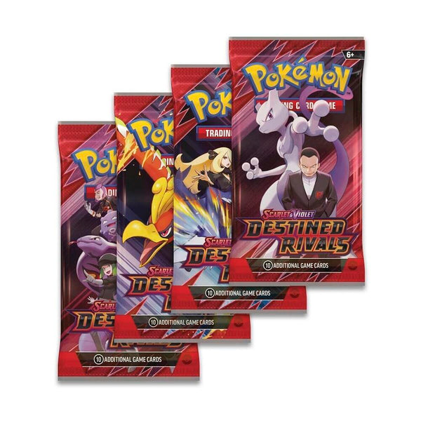 Destined Rivals Booster Pack Art Bundle [Set of 4] - Pokémon