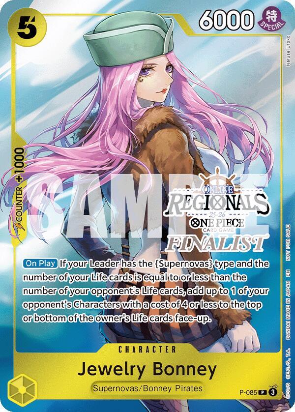 Jewelry Bonney (Online Regional Finalist Card Set 2025 Vol.2) - One Piece Card Game