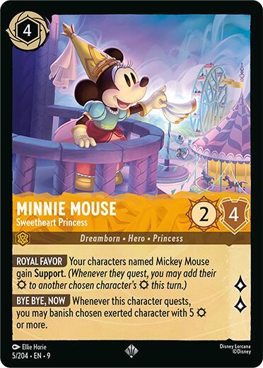 Minnie Mouse - Sweetheart Princess - Disney Lorcana