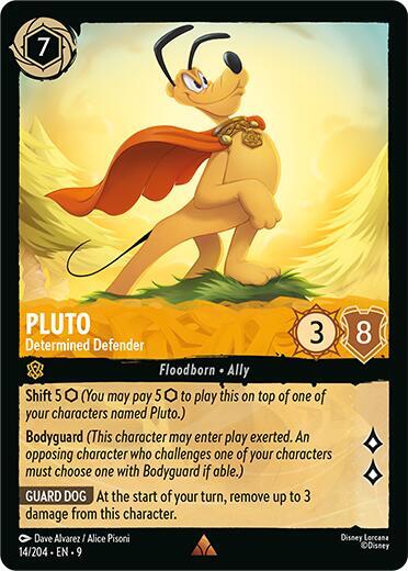 Pluto - Determined Defender - Disney Lorcana