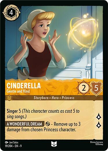 Cinderella - Gentle and Kind - Disney Lorcana