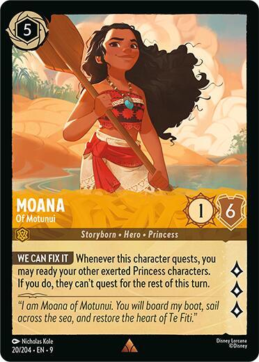 Moana - Of Motunui - Disney Lorcana