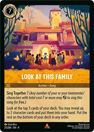 Look at This Family - Disney Lorcana