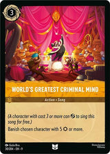 World's Greatest Criminal Mind - Disney Lorcana