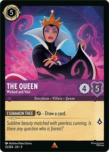 The Queen - Wicked and Vain - Disney Lorcana