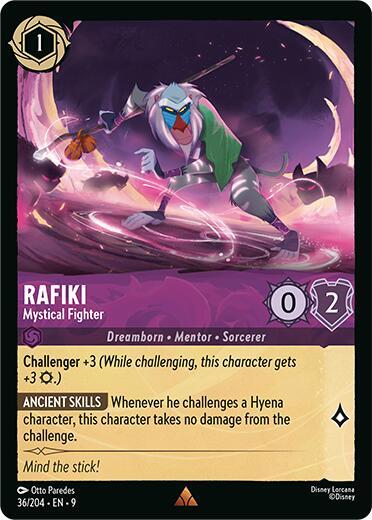 Rafiki - Mystical Fighter - Disney Lorcana