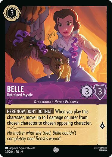 Belle - Untrained Mystic - Disney Lorcana