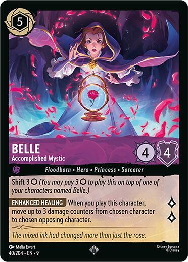 Belle - Accomplished Mystic - Disney Lorcana
