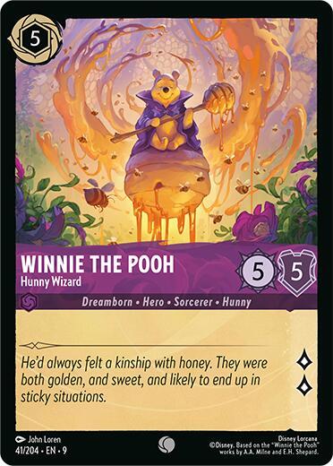 Winnie the Pooh - Hunny Wizard - Disney Lorcana