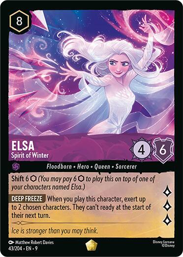 Elsa - Spirit of Winter - Disney Lorcana