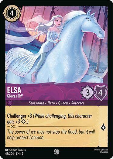 Elsa - Gloves Off - Disney Lorcana