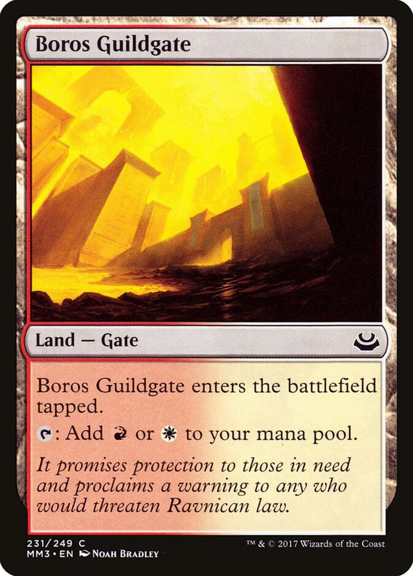 Boros Guildgate (MM3 231) - Magic: The Gathering