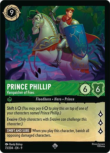 Prince Phillip - Vanquisher of Foes - Disney Lorcana