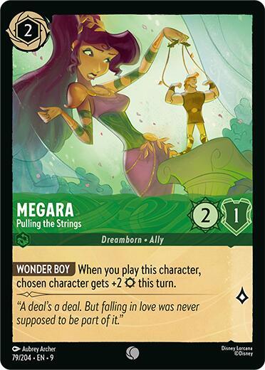 Megara - Pulling the Strings - Disney Lorcana