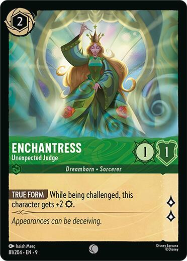 Enchantress - Unexpected Judge - Disney Lorcana