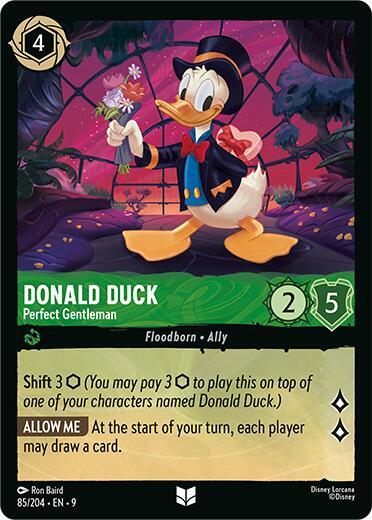 Donald Duck - Perfect Gentleman - Disney Lorcana