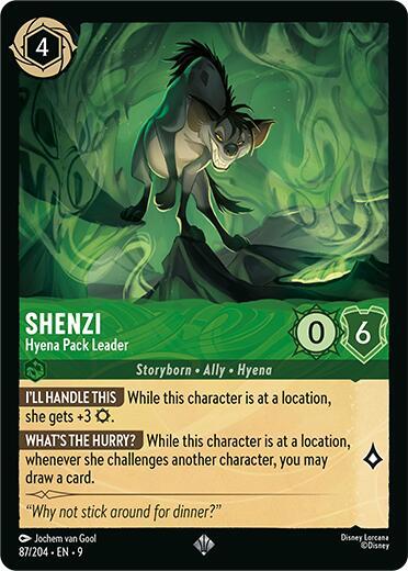 Shenzi - Hyena Pack Leader - Disney Lorcana