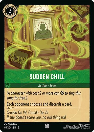 Sudden Chill - Disney Lorcana
