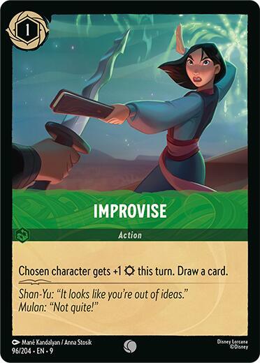 Improvise - Disney Lorcana