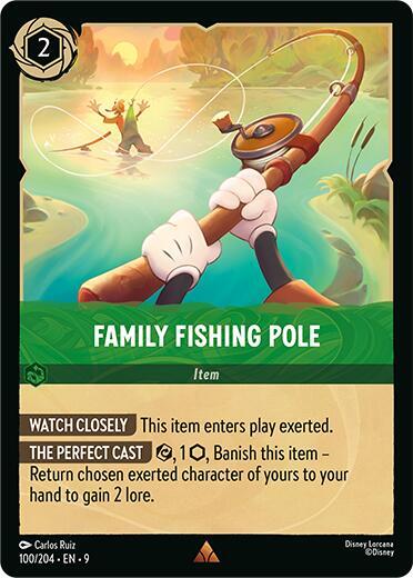Family Fishing Pole - Disney Lorcana