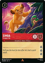 Simba - Scrappy Cub - Disney Lorcana